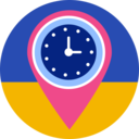 time,clock,maps and location,pin,time management,timer,hour,geolocation,location mark,estimation,time check